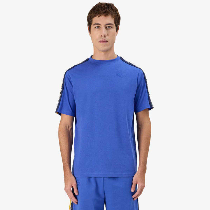 T-Shirt Tape Gramio Bleu Homme