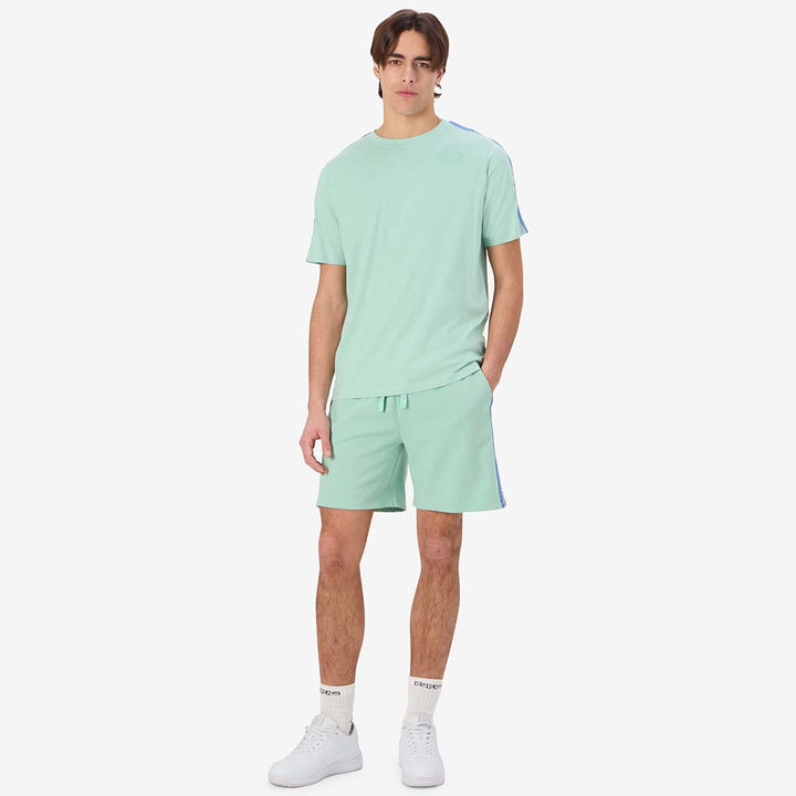 T-Shirt Tape Gramio Vert Homme