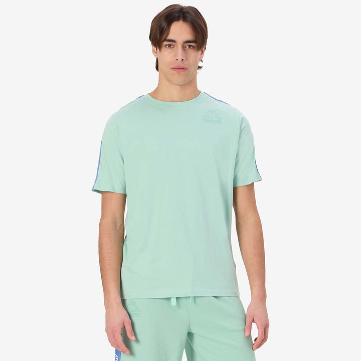 T-Shirt Tape Gramio Vert Homme