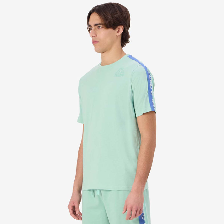 T-Shirt Tape Gramio Vert Homme