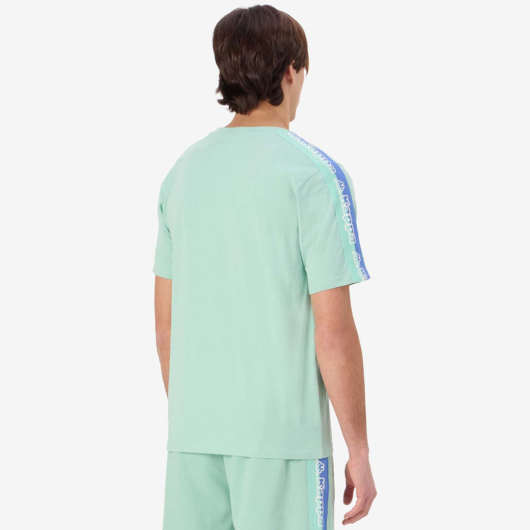 T-Shirt Tape Gramio Vert Homme