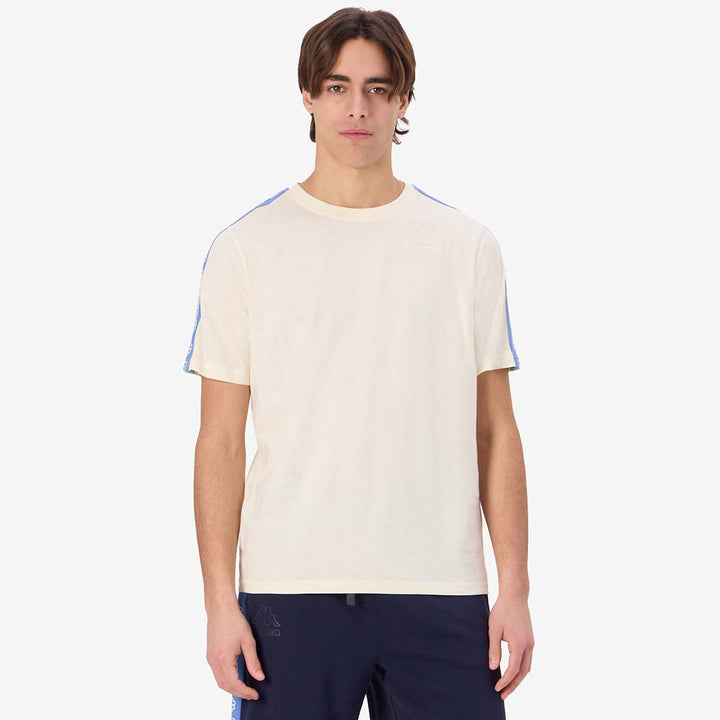 T-Shirt Tape Gramio Blanc Homme 1