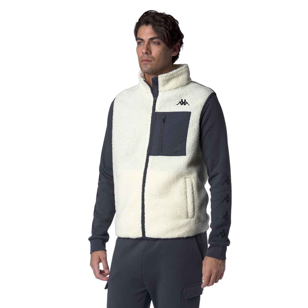 Veste Ghiro Blanc Homme main