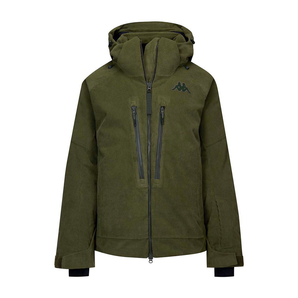 Manteau 6Cento 602Ve Vert Homme 02