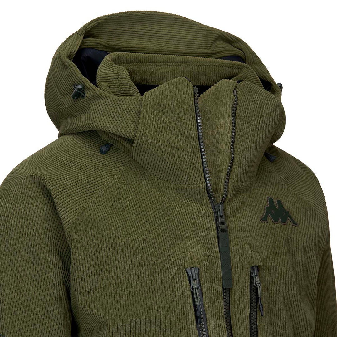 Manteau 6Cento 602Ve Vert Homme main
