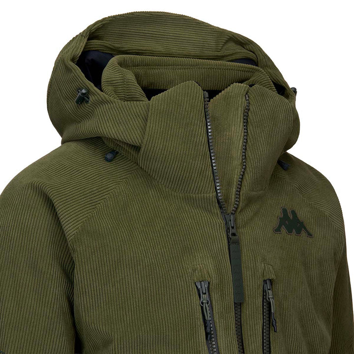 Manteau 6Cento 602Ve Vert Homme 7