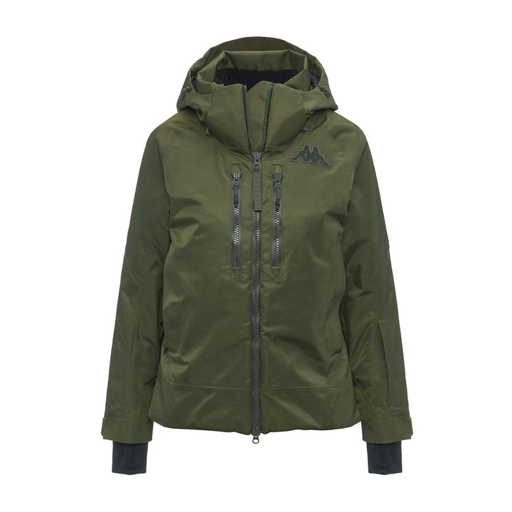 Manteau 6Cento 604R Vert Femme 2