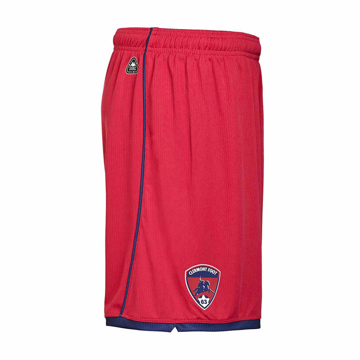 Short Kombat Ryder Home Clermont Foot 63 25/26 Rouge Homme