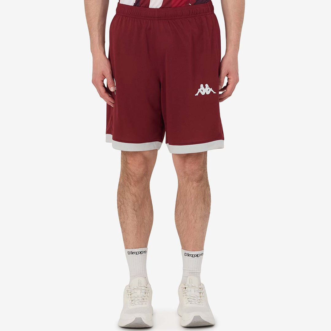 Short Mixio Pro FC Metz 25/26 Grenat Homme main