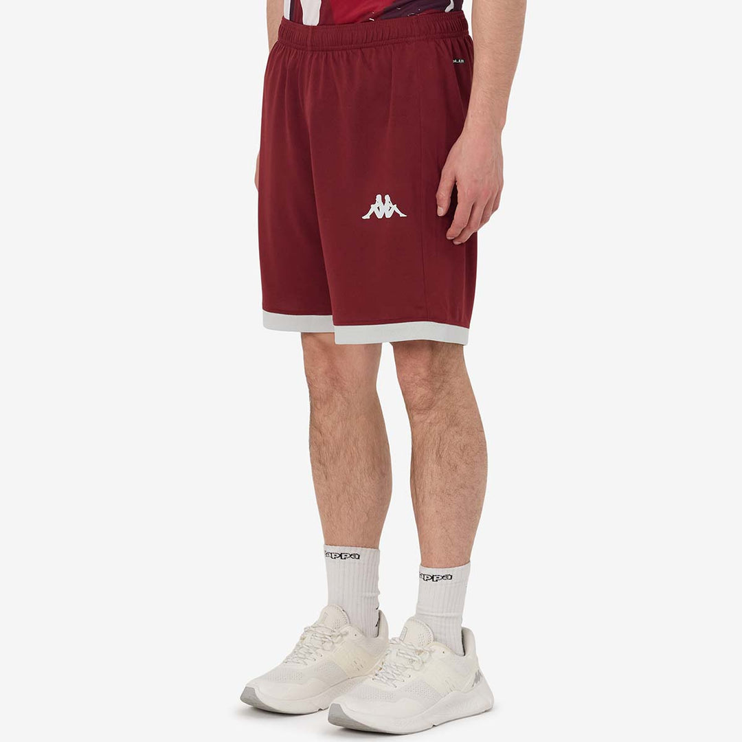 Short Mixio Pro FC Metz 25/26 Grenat Homme main