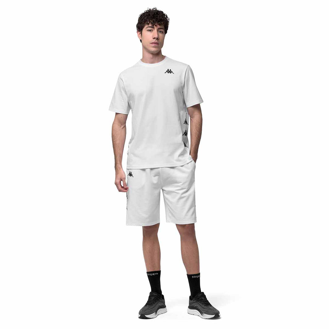 Short Gabeyo Blanc Homme main