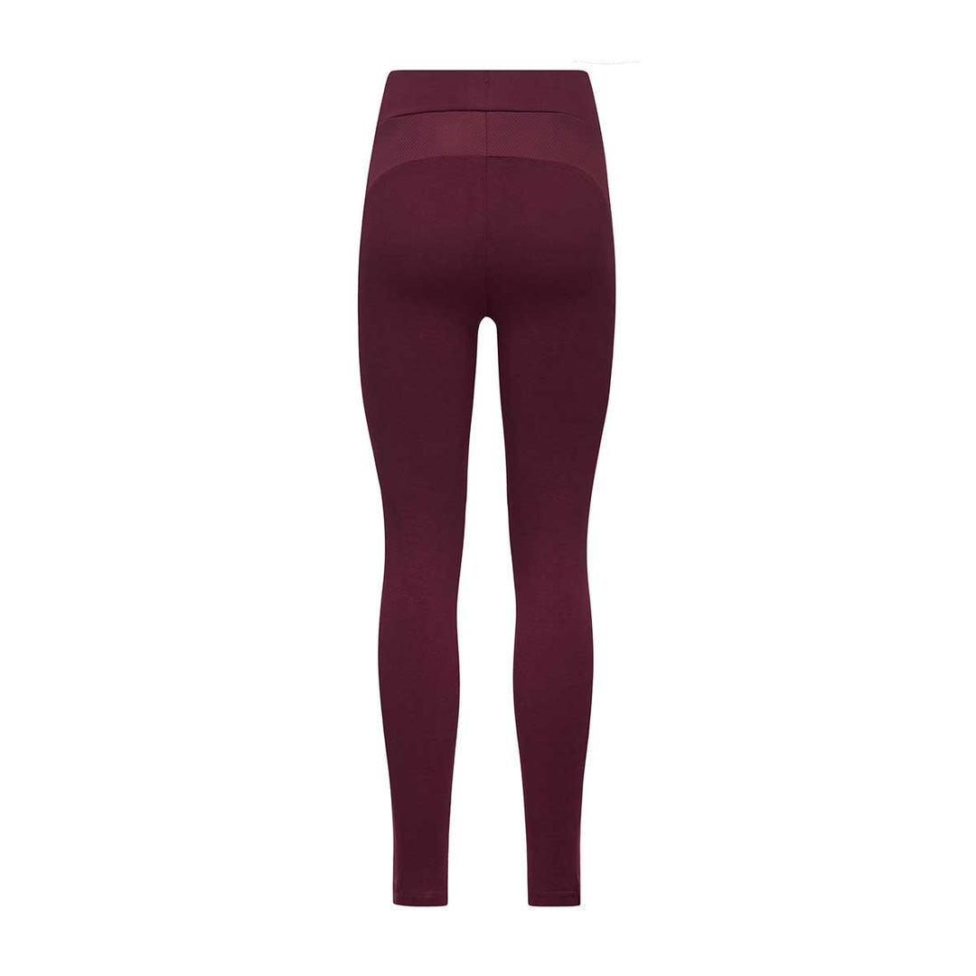 Legging Gazib Rouge Femme main