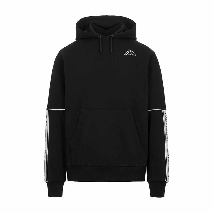 Hoodie Tape Iackson Noir Homme 1