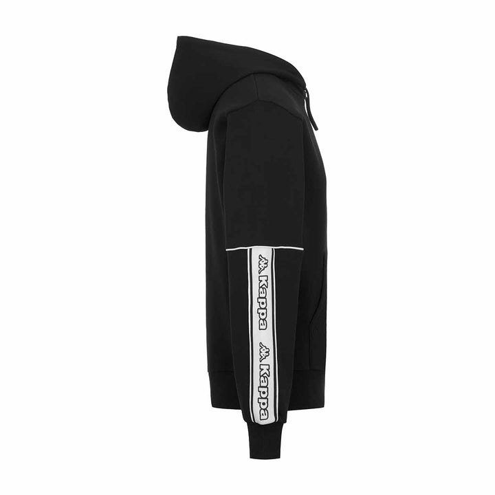 Hoodie Tape Iackson Noir Homme 2