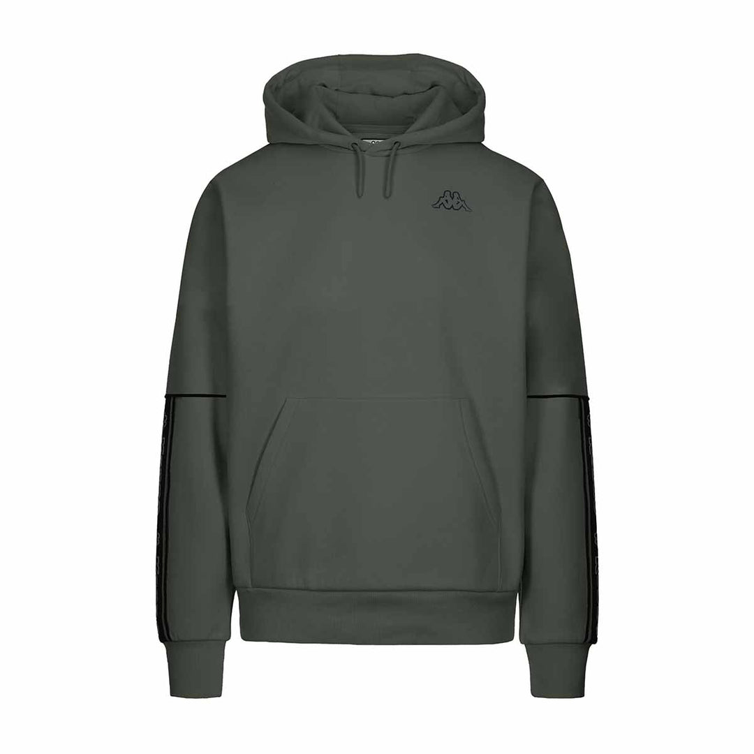 Hoodie Tape Iackson Vert Homme 00