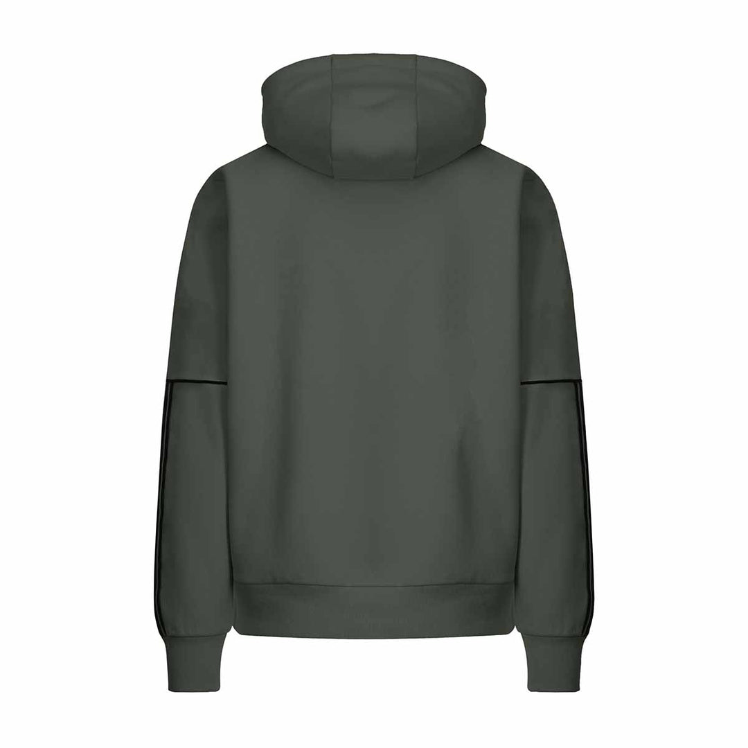 Hoodie Tape Iackson Vert Homme main