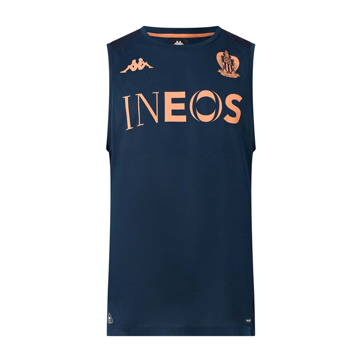 Débardeur Masco Pro OGC Nice 25/26 Bleu Homme
