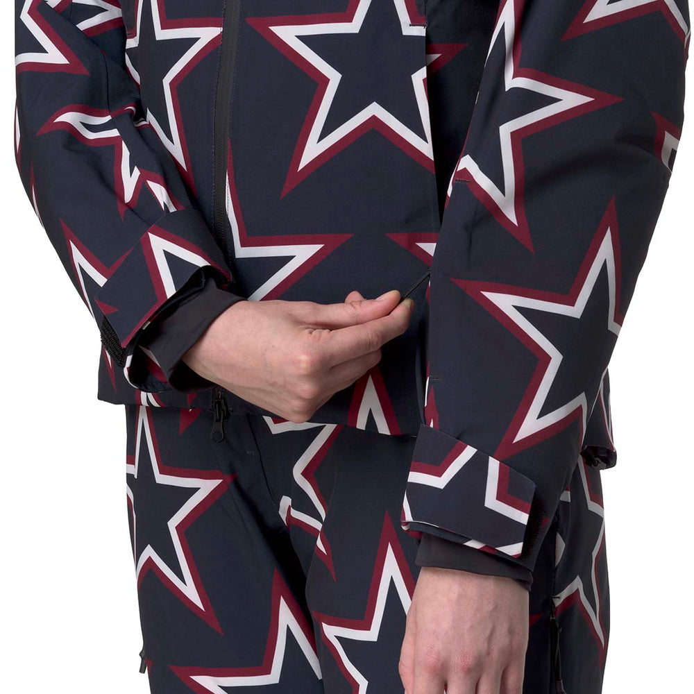 Manteau 8Cento 810G US Ski Team Bleu Femme 02