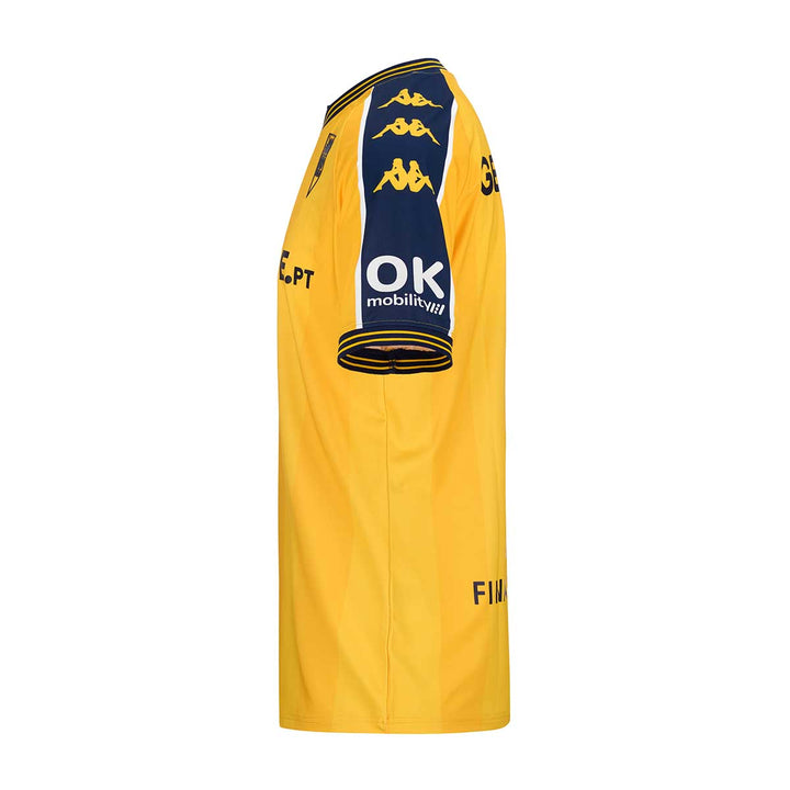 Maillot Extremadura Home Estoril Praia 24/25 Jaune Homme