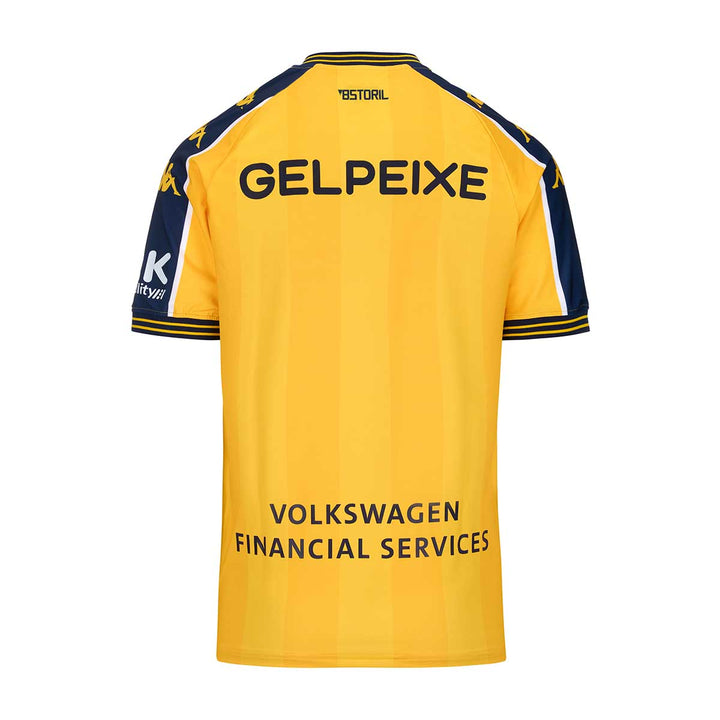 Maillot Extremadura Home Estoril Praia 24/25 Jaune Homme
