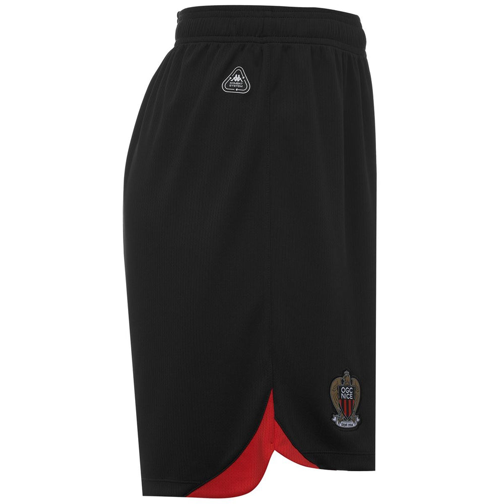 Short Kombat Ryder Home OGC Nice 26/27 Rouge Enfant 02
