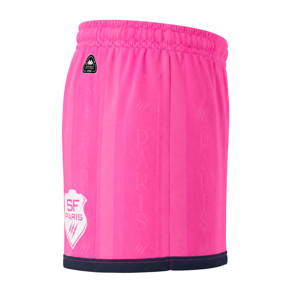 Short Kombat Ryder Stade Français Paris 26/27 Rose Homme 02