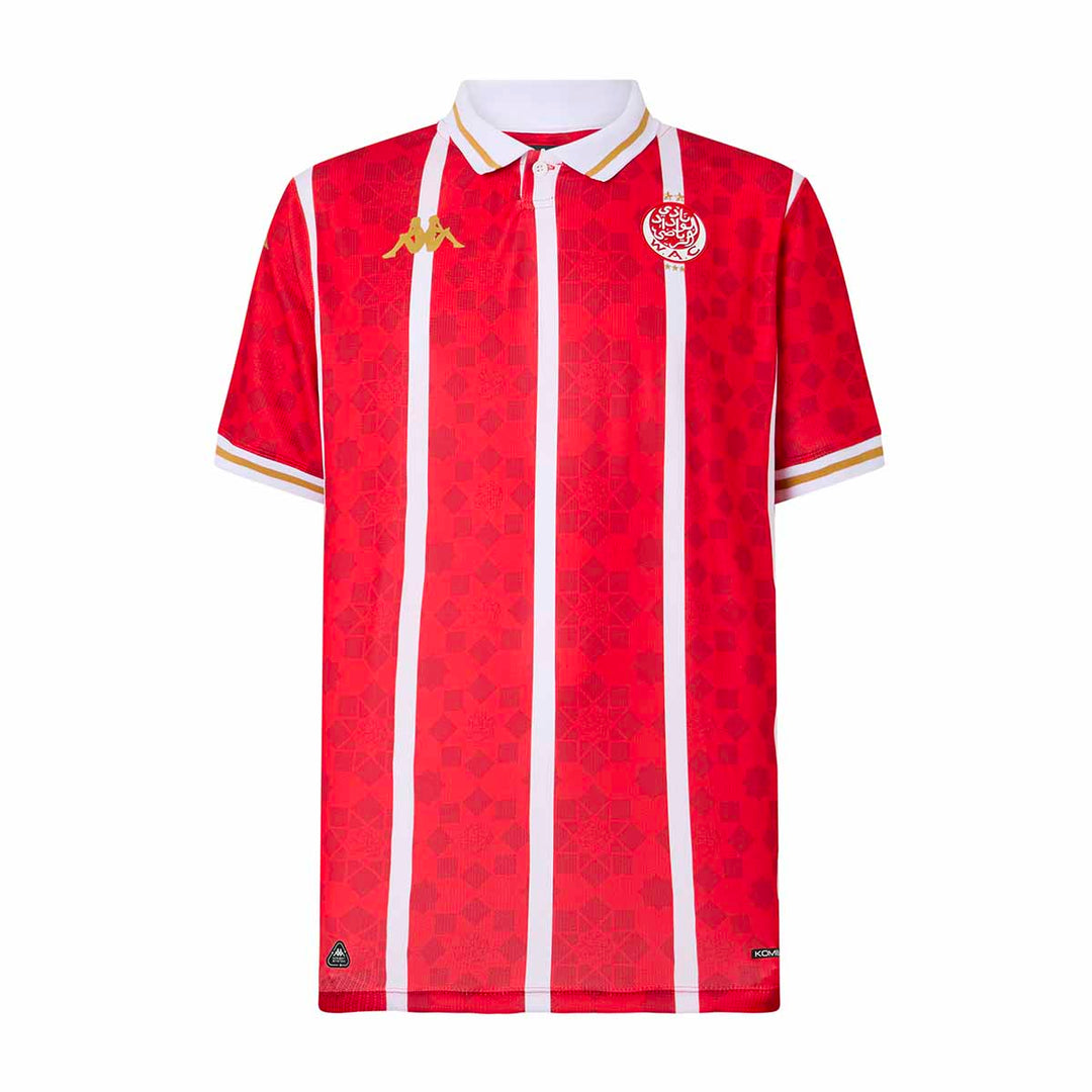 Maillot Kombat Home Wydad AC 25/26 Rouge Homme