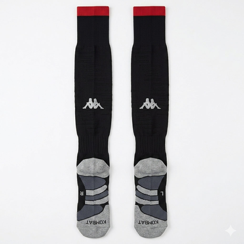 Chaussettes Kombat Spark Pro 2 Home OGC Nice 26/27 Rouge main