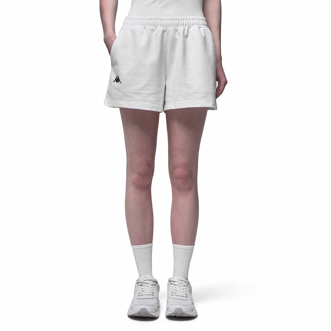 Short Iabeja Blanc Femme main