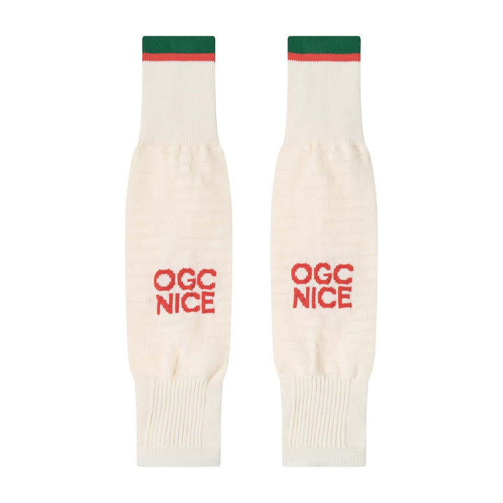Chaussettes Kombat Spolf Pro Away OGC Nice 25/26 Blanc