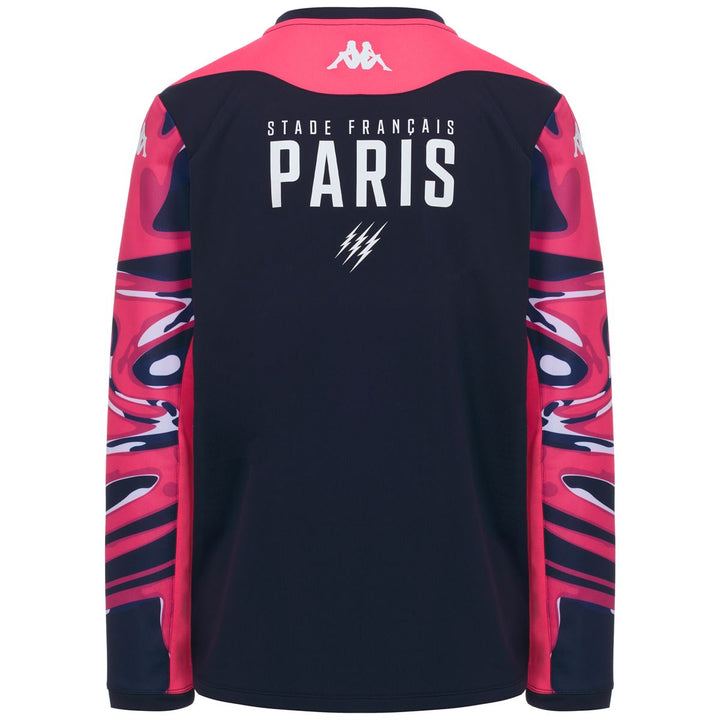 Sweatshirt Mizanopre Pro 2 Stade Français Paris 26/27 Bleu Homme 3