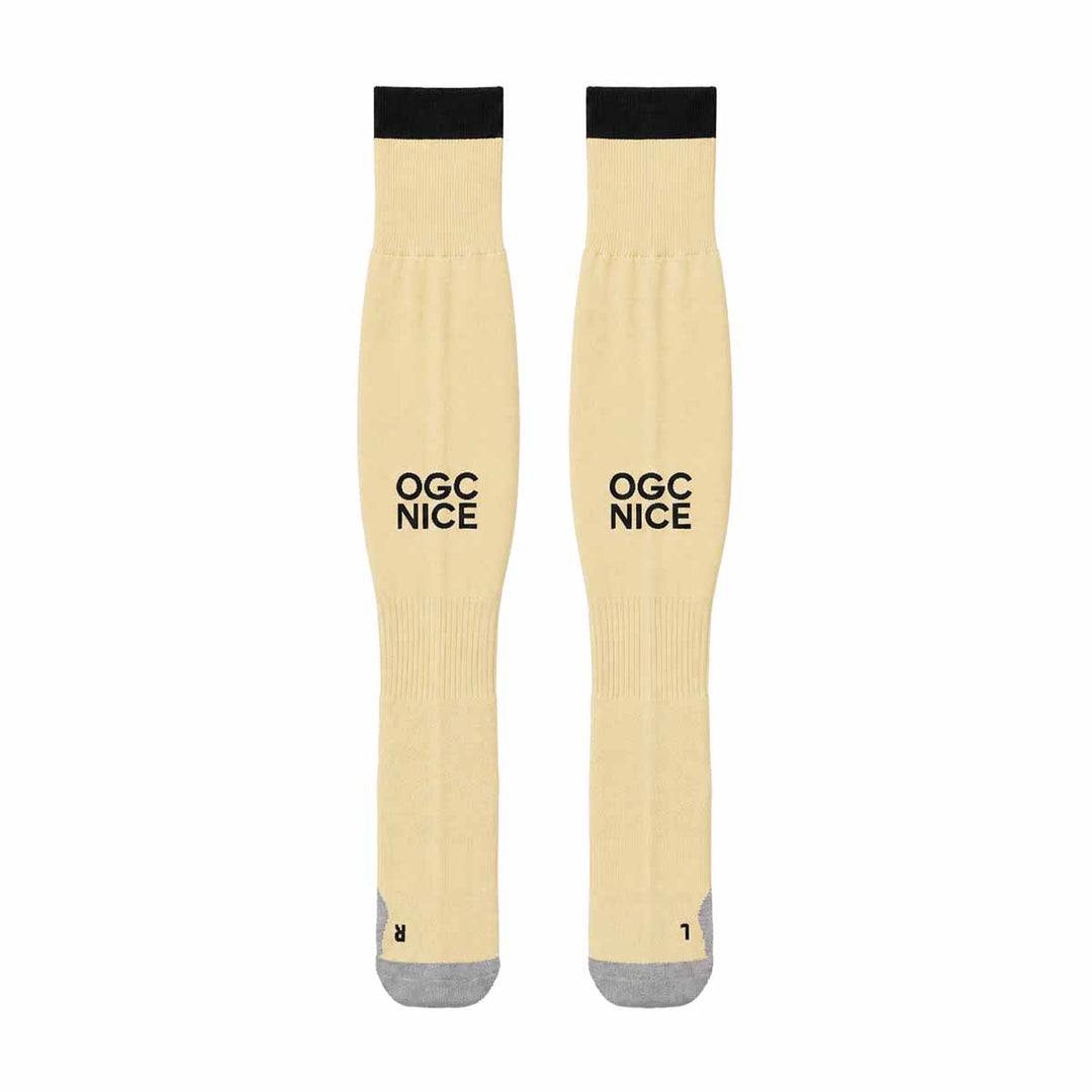 Chaussettes Kombat Spark Pro Third OGC Nice 26/27 Jaune 00