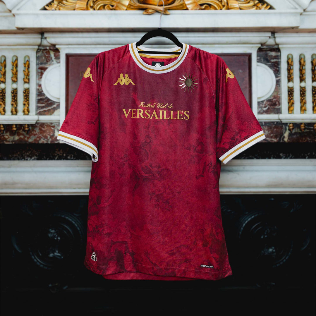 Maillot Kombat Third FC Versailles 26/27 Rouge Homme main