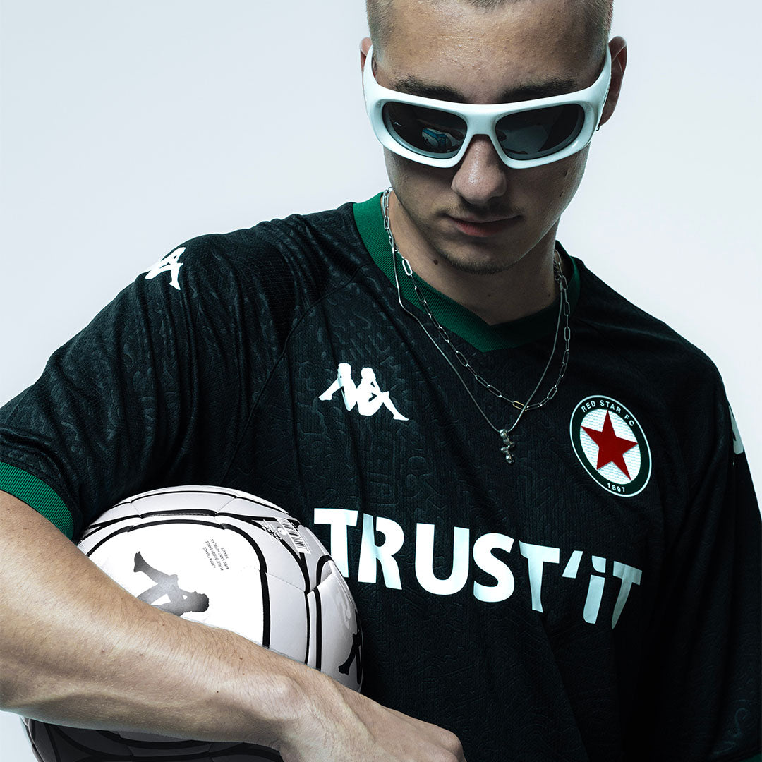 Maillot Kombat Away Red Star FC 26/27 Noir Homme main