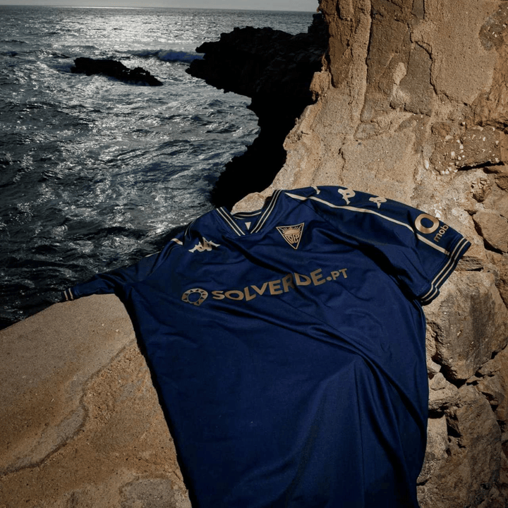 Maillot Extremadura Away Estoril Praia 24/25 Bleu Homme