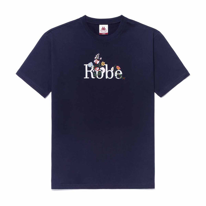 T-Shirt Majuro Robe Di Kappa Bleu Unisexe