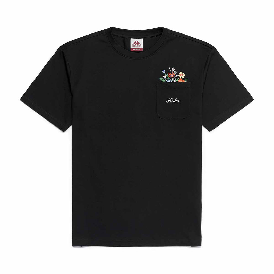 T-Shirt Yaap Robe Di Kappa Noir Unisexe