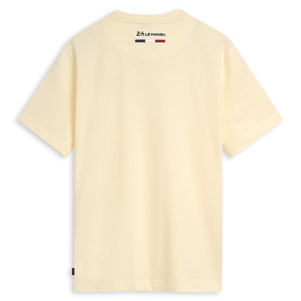 T-Shirt Massa 24H Le Mans 2026 Beige Homme 02