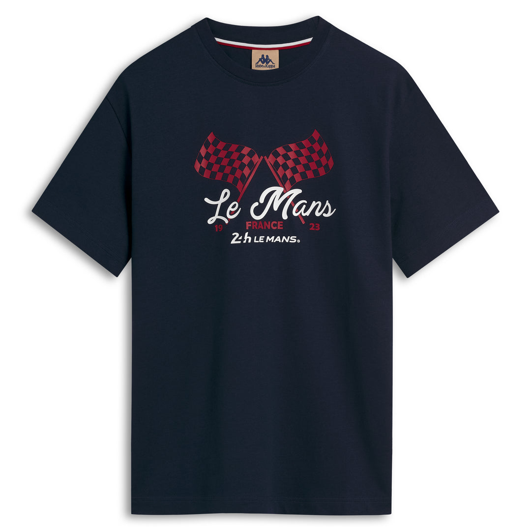 T-Shirt Dieter 24H Le Mans 2026 Bleu Homme main
