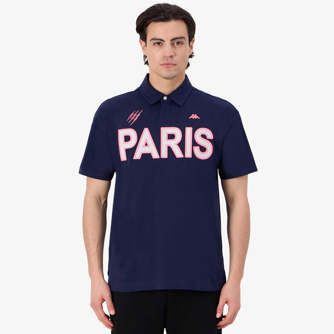 Polo Albine Stade Francais Paris 25/26 Bleu Homme 00