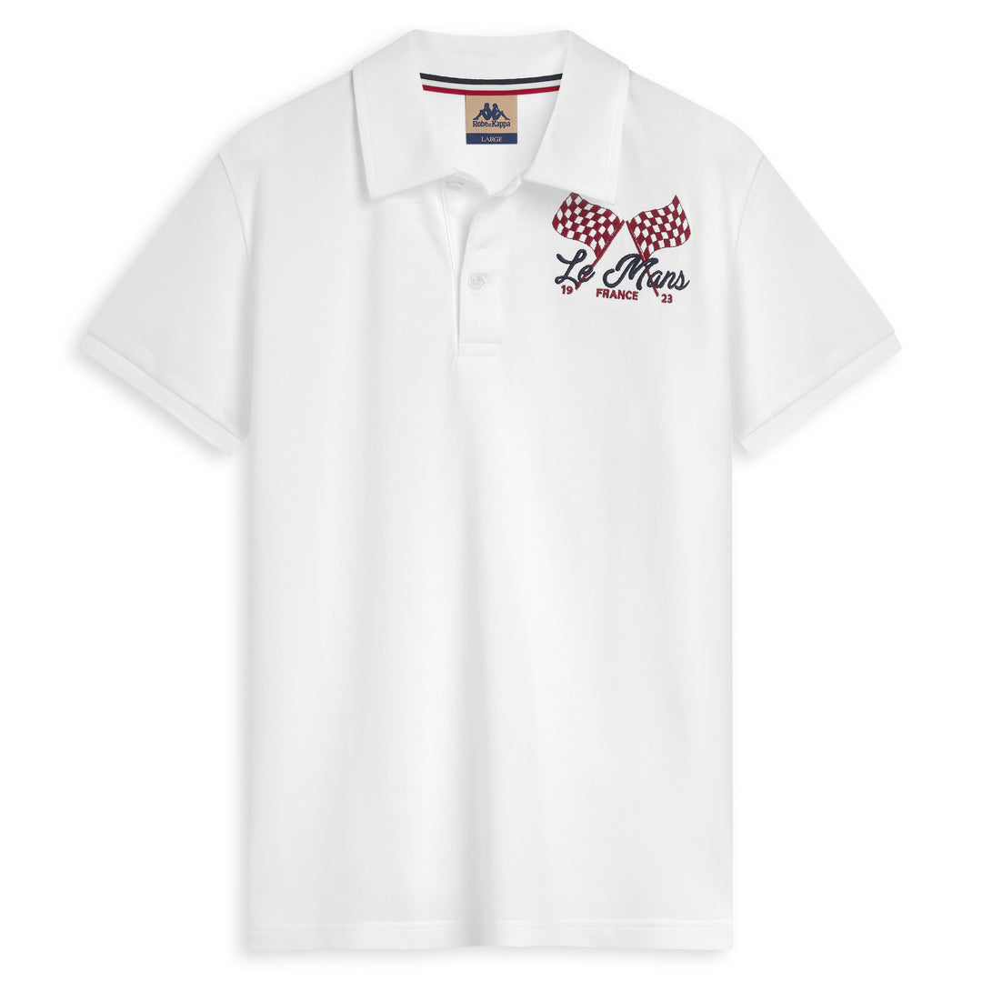 Polo Fangione 24H Le Mans 2026 Blanc Homme 00