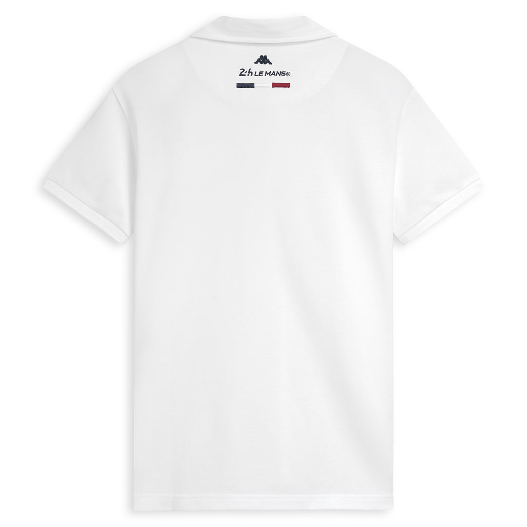Polo Fangione 24H Le Mans 2026 Blanc Homme main