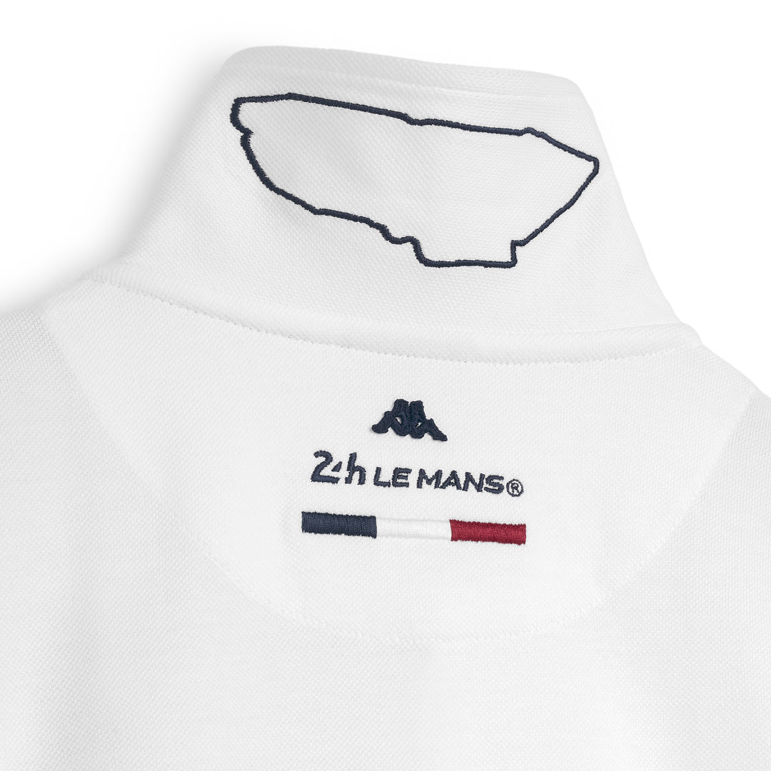 Polo Fangione 24H Le Mans 2026 Blanc Homme main