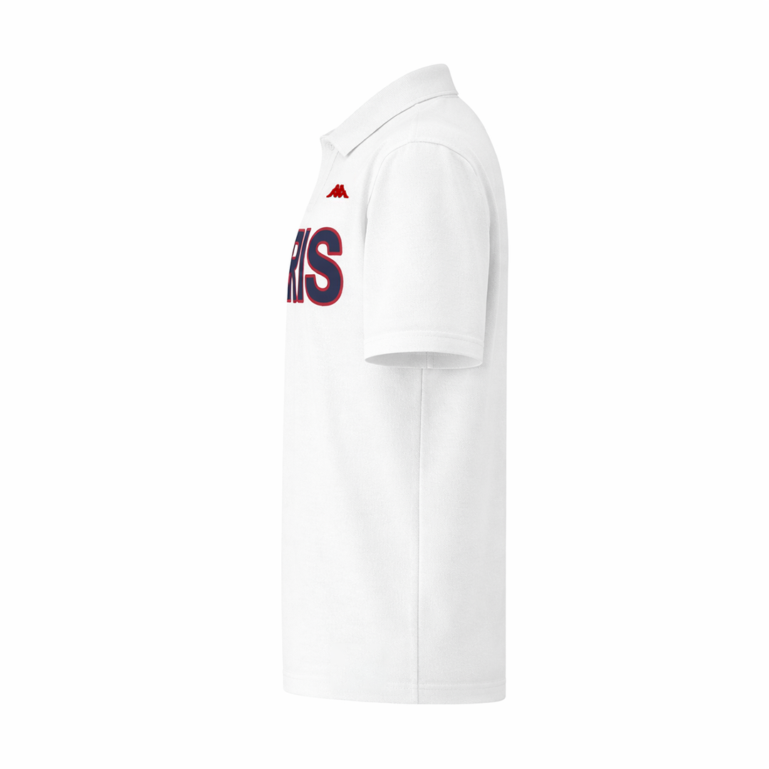 Polo Albine Stade Francais Paris 25/26 Blanc Homme main