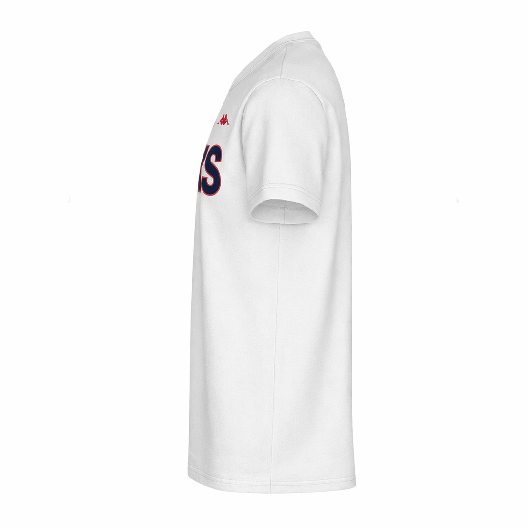 T-Shirt Aude Stade Francais Paris 25/26 Blanc Homme main