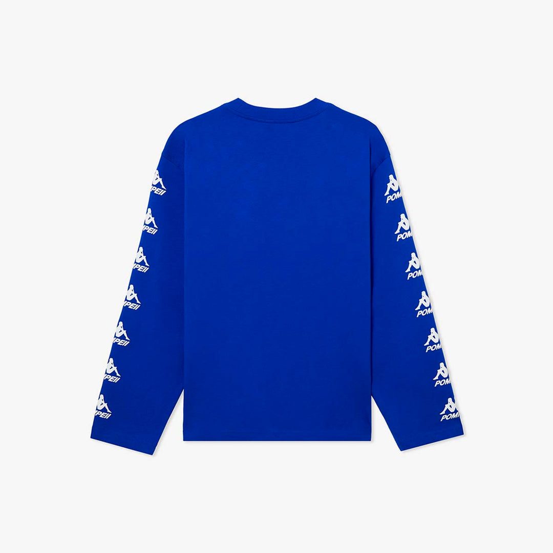 Sweatshirt Authentic Valer Pompeii X Deportivo Bleu Unisexe main