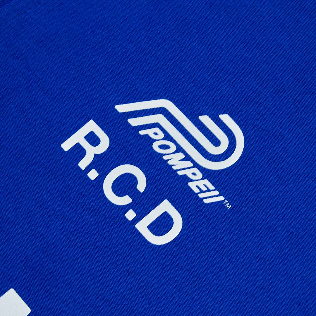 Sweatshirt Authentic Valer Pompeii X Deportivo Bleu Unisexe main