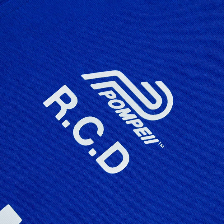 Sweatshirt Authentic Valer Pompeii X Deportivo Bleu Unisexe 10