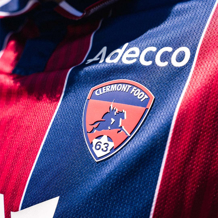 Maillot Kombat Home Clermont Foot 63 26/27 Rouge Homme 5