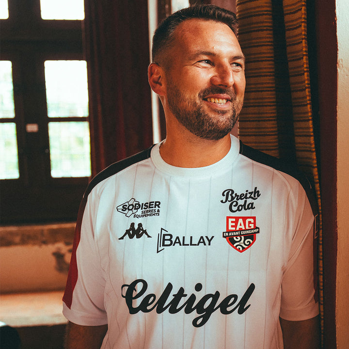 Maillot Meerolo Away EA Guingamp 26/27 Blanc Homme 3